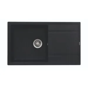 SİYAH 50X86 CM PAN GRANİT EVİYE