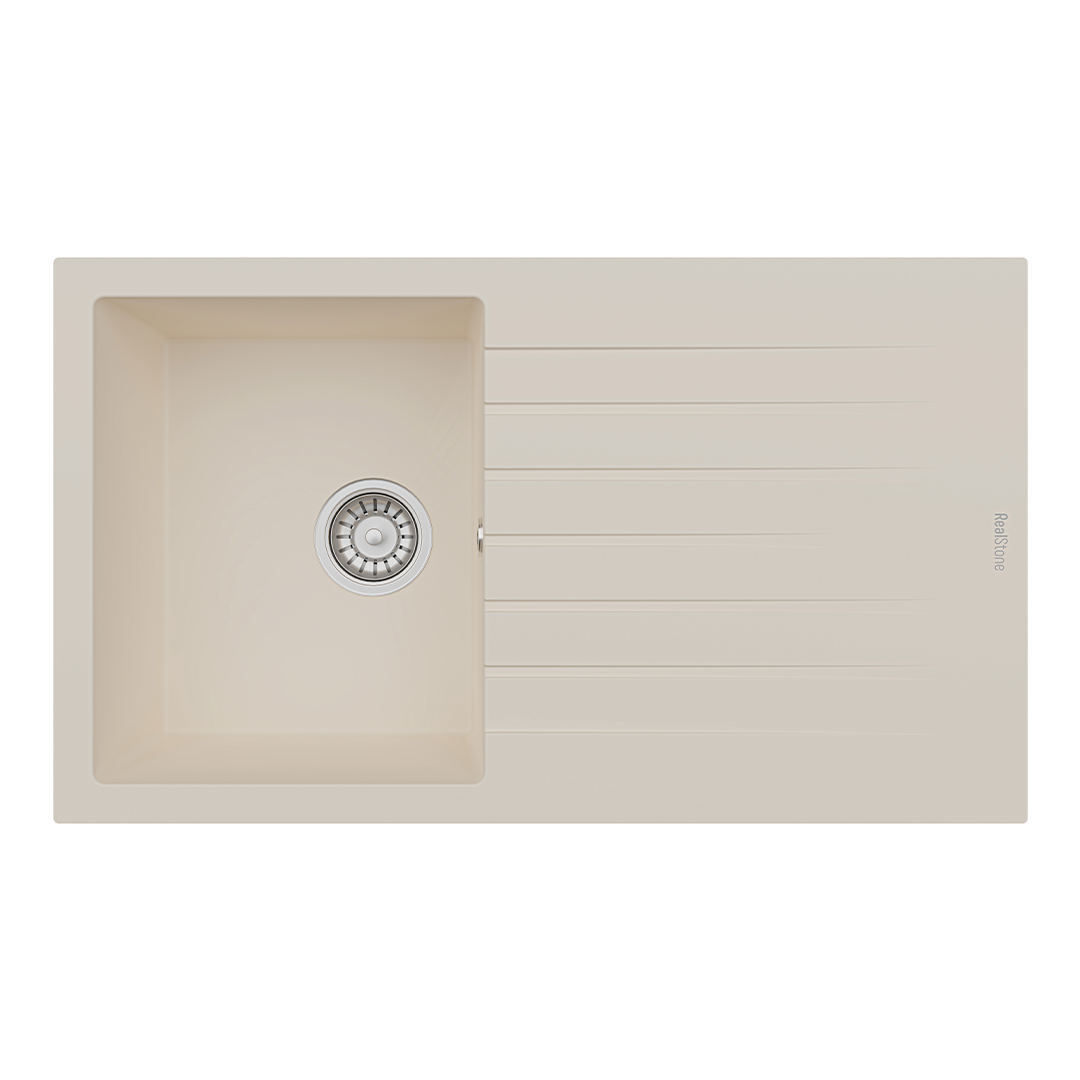 RealStone Granit Eviye Troya 86x50cm P004 - Görsel 2