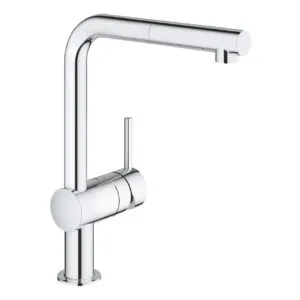 GROHE MİNTA TEK KUMANDALI EVİYE BATARYASI SPİRALLİ