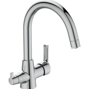 IDEAL STANDARD CALISTA EVİYE BATARYASI ARITMA CİHAZ UYUMLU KROM (BC396AA)
