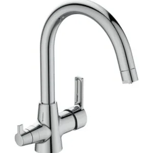 IDEAL STANDARD CALISTA EVİYE BATARYASI ARITMA CİHAZ UYUMLU KROM (BC396AA)