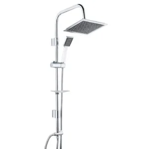 TEMA RAIN PRATIK QUADRO 1F DUŞ SETİ KROM