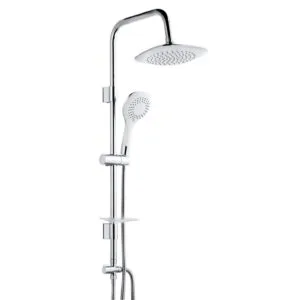 TEMA RAIN PRATIK BIANCO 5F DUŞ SETİ KROM